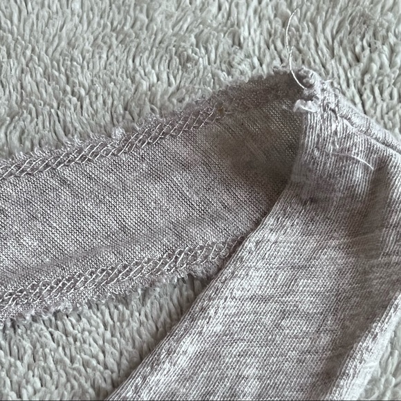 Pam & Gela Feminist Gangsta Glitter Graphic Distressed Racerback Tank Top L - Picture 9 of 13